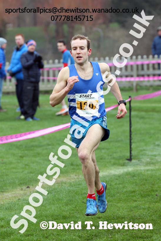 Senior men, Durham Cathedral Cross Country Relays. Photo: David T. Hewitson/Sports for All Pics